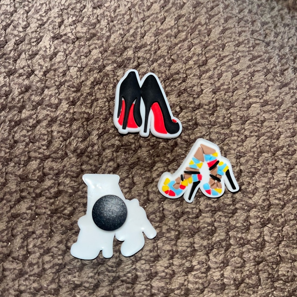 Colorful Shoe Charm Set - Picture 2 of 2